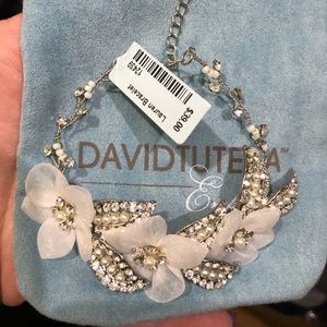 David Tutera Embellished Lauren Bracelet-NWT